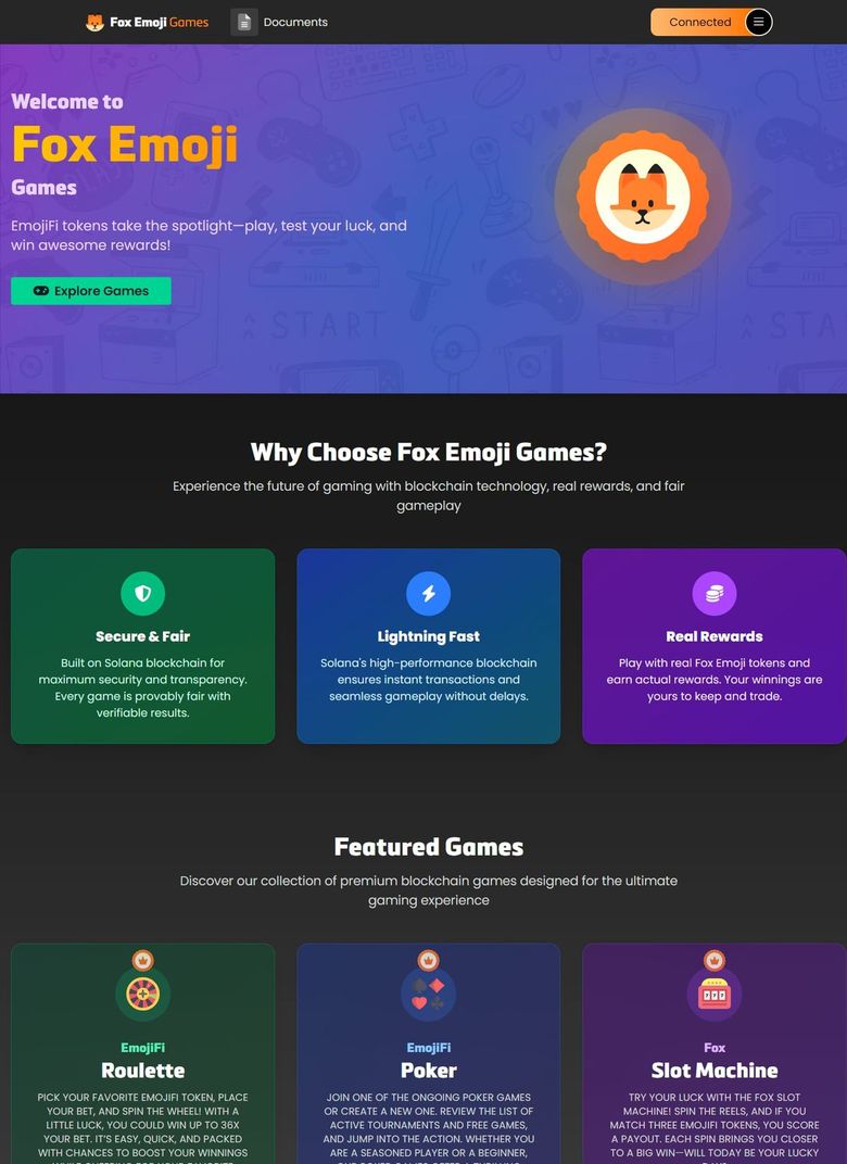 Fox Emoji Games